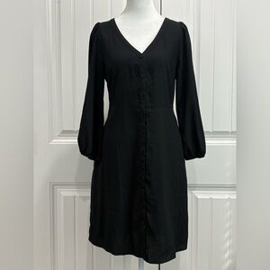 Goodthreads Black Long Sleeve Dress Size S